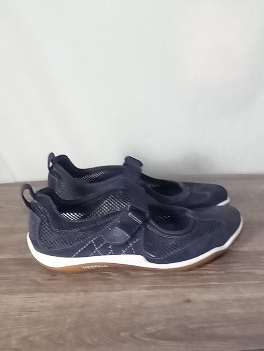 Merrell Navy Blue Lorelei Emme Mary Jane Shoes Size 7